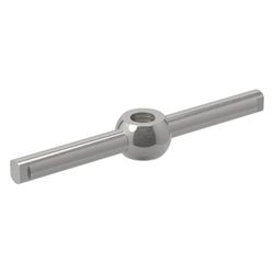 Geberit Flügelmutter für Duschbodenablauf, Edelstahl, 244480001... GEBERIT-244480001 4025410743305 (Abb. 1)