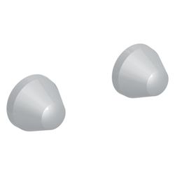 Geberit Set Deckkappen für Befestigungsmaterial für Urinal verchromt, 596440000... GEBERIT-596440000 4022009202939 (Abb. 1)