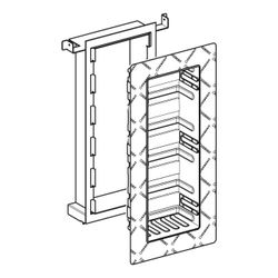 Geberit Duofix Element für Nischenablagebox 50x87x15cm mit Einlegeböden... GEBERIT-111590001 4025416452607 (Abb. 1)