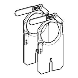 Geberit Set Aufspannplatten Außendurchmesser 75mm... GEBERIT-359812001 4025416021223 (Abb. 1)