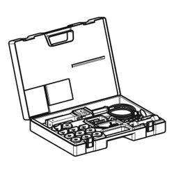Geberit PE Reparaturwerkzeug 230V Außendurchmesser 40-160mm, Steckertyp CEE 7/7... GEBERIT-359048P01 4025416102977 (Abb. 1)