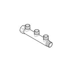 Geberit Verteiler mit Gewindeanschluss, Verteilerabgang für Eurokonus, CW617N, R 1",... GEBERIT-613423001 4025416802785 (Abb. 1)