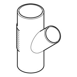 Geberit Silent db20 Abzweig 45 Grad d 110mm, d1 110mm... GEBERIT-310104141 4025416085188 (Abb. 1)