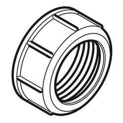 Geberit PE Überwurfmutter aus PP, Außendurchmesser 32mm... GEBERIT-379780161 4025416037149 (Abb. 1)