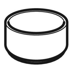 Geberit PE Anschlussmuffe für Stand-WC Außendurchmesser 90mm... GEBERIT-366898161 4025416030263 (Abb. 1)