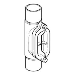 Geberit PE Reinigungsstück 90 Grad mit ovaler Serviceöffnung Außendurchmesser 200mm... GEBERIT-370454161 4025416035596 (Abb. 1)