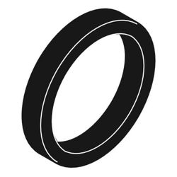 Geberit Quetschdichtung di 108x5mm, 853405001... GEBERIT-853405001 4025416048176 (Abb. 1)