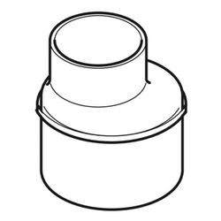 Geberit Silent db20 Reduktion exzentrisch, d 110mm, d1 56mm... GEBERIT-310050141 4025416085027 (Abb. 1)