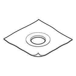 Geberit Pluvia Folienkörper für Dachabdichtungsfolien Anschluss Abdichtung PVC... GEBERIT-359579001 4025416019930 (Abb. 1)