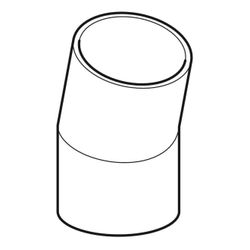Geberit PE Segmentbogen 15 Grad, Außendurchmesser 315mm... GEBERIT-372015161 4025416036456 (Abb. 1)