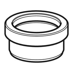 Geberit PE Anschlusssteckmuffe mit Rundschnurring Außendurchmesser 50mm... GEBERIT-361768161 4025416023098 (Abb. 1)