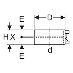 Geberit Elektroschweißmuffe Außendurchmesser 90mm... GEBERIT-366771161 4025416029779 (Abb. 1)