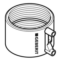 Geberit Elektroschweißmuffe Außendurchmesser 90mm... GEBERIT-366771161 4025416029779 (Abb. 1)