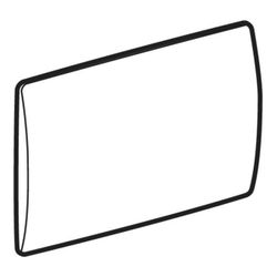Geberit Kappa Abdeckplatte, Weiß, 115680111... GEBERIT-115680111 4025416123101 (Abb. 1)