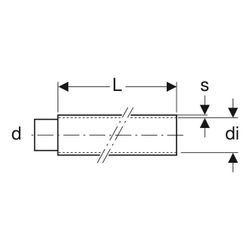 Geberit Dämmschlauch aus PE Außendurchmesser 110/135mm... GEBERIT-310921001 4025416705925 (Abb. 1)