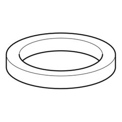 Geberit Flachdichtung da 24mm, di 17,5mm... GEBERIT-240871001 4025416158202 (Abb. 1)