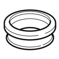 Geberit PE Anschlusssteckmuffe mit Lippendichtung, für Wand-WC Außendurchmesser 90mm... GEBERIT-366941161 4025416030317 (Abb. 1)