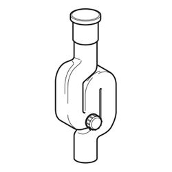 Geberit PE Schneckengeruchsverschluss mit Serviceöffnung d 75mm... GEBERIT-365813161 4025416028192 (Abb. 1)