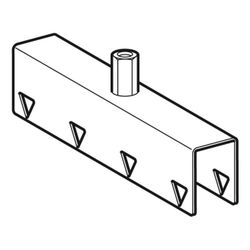 Geberit Pluvia Verbindungselement galvanisch verzinkt, Länge 20cm... GEBERIT-362864261 4025416024026 (Abb. 1)