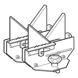 Geberit Set Rohrabstützungen für Media, Universal Schweißmaschinen Außendurchmesser ... GEBERIT-357800001 4025416060246 (Abb. 1)