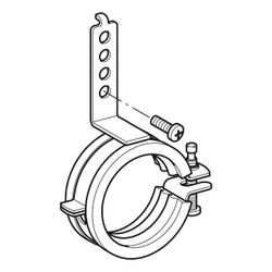Geberit Ablaufrohrschelle für Montageplatten 1,0215, di 50–56mm... GEBERIT-601741001 4025416144335 (Abb. 1)