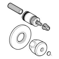 Geberit Set Betätigungsgriff für Unterputz-Absperrventil DN 15/20/25... GEBERIT-461082001 4025416040934 (Abb. 1)