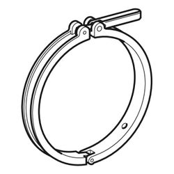 Geberit Runddrückring Außendurchmesser 200mm... GEBERIT-356100001 4025416058038 (Abb. 1)