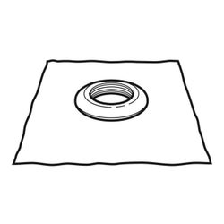 Geberit Feuchtigkeitsabdichtung mit Anschlussfolie Resistit Außendurchmesser 75mm, A... GEBERIT-365673001 4025416027690 (Abb. 1)