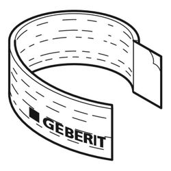 Geberit Typ Quattro Brandschutzbandage Außendurchmesser 135mm... GEBERIT-312008002 4025416101000 (Abb. 1)