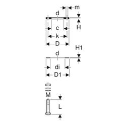 Geberit PE Set Flansch Außendurchmesser 56/63mm, di 59mm... GEBERIT-363746001 4025416025245 (Abb. 1)
