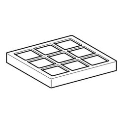 Geberit Aktivkohlefilter für Geberit AquaClean 8000plus, WC-Komplettanlagen... GEBERIT-250022001 4025416582083 (Abb. 1)