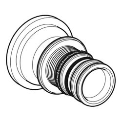 Geberit Bund mit Pressnippel, für Geberit Mepla Losflanschen PN 6, PN 10/16, d 75mm,... GEBERIT-608520005 4025416809265 (Abb. 1)