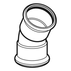 Geberit Mapress Edelstahl Bogen 30 Grad, Außendurchmesser 22mm... GEBERIT-36123 4024723361237 (Abb. 1)
