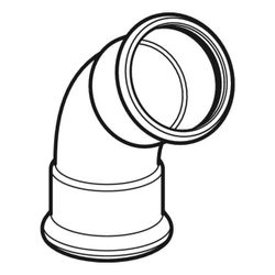 Geberit Mapress Edelstahl Bogen 60 Grad, Außendurchmesser 88,9mm... GEBERIT-36169 4024723361695 (Abb. 1)