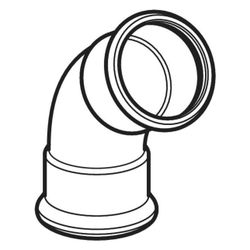 Geberit Bogen Mapress, 60 Grad, DN 100, 108mm, Edelstahl, 36170... GEBERIT-36170 4024723361701 (Abb. 1)