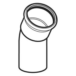 Geberit Mapress Edelstahl Bogen mit Einschubende 30 Grad, Außendurchmesser 15mm... GEBERIT-36131 4024723361312 (Abb. 1)