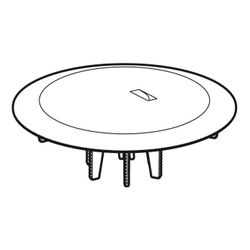 Geberit Ablaufkappe für Duschwannenablauf, Alpinweiß, 243775111... GEBERIT-243775111 4025416815303 (Abb. 1)