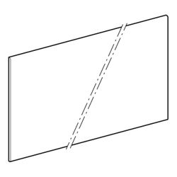 Geberit Duofix Paneel Breite 200cm, Höhe 60cm... GEBERIT-111808001 4025416802150 (Abb. 1)