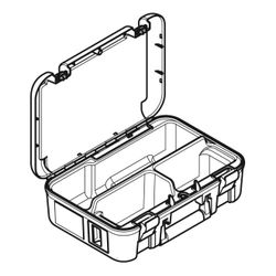Geberit Universalkoffer mit drei Fächern ABS... GEBERIT-691141001 4025416929291 (Abb. 1)