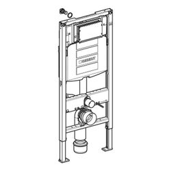 Geberit Duofix Element für Wand-WC 112cm, für Trockenbau, mit Sigma Unterputzspülkas... GEBERIT-111300005 4025416846208 (Abb. 1)