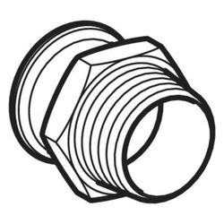 Geberit Mapress Edelstahl Übergang mit Außengewinde D 28mm, R 1", 31708... GEBERIT-31708 4024723317081 (Abb. 1)