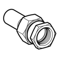 Geberit Mapress Edelstahl Übergangsverschraubung mit Innengewinde und Einschubende d 54m... GEBERIT-35389 4024723353898 (Abb. 1)