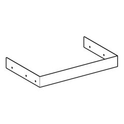 Geberit IDstanzleiste für Unterschrank für Handwaschbecken Waschtisch 45cm, Schwarz,... GEBERIT-243794161 4025416853336 (Abb. 1)