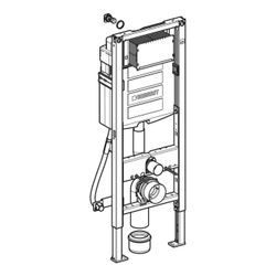 Geberit Duofix Element für Wand-WC 112cm, für Trockenbau, mit Sigma Unterputzspülkas... GEBERIT-111350005 4025416727538 (Abb. 1)