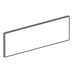 Geberit Frontblende für Wandablage für Acanto, 45cm, Schwarz, 243773161... GEBERIT-243773161 4025416853084 (Abb. 1)