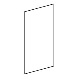 Geberit Tür für Hochschrank Acanto, 82x45cm, Sand, 243883TG1... GEBERIT-243883TG1 4025416829331 (Abb. 1)
