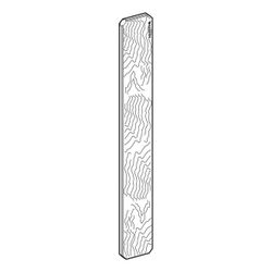 Geberit GIS Montageplatte universell, 16x111cm... GEBERIT-461135001 4025416612667 (Abb. 1)
