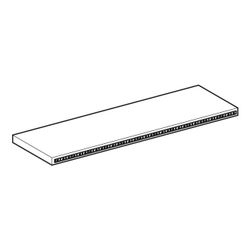 Geberit Leuchte für Spiegelschrank oben, Breite 60cm... GEBERIT-243814001 4025416853909 (Abb. 1)