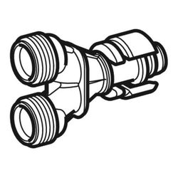Geberit Y-Abzweig für Geberit AquaClean... GEBERIT-241900001 4025416717096 (Abb. 1)