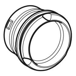 Geberit Schutzstopfen für Schutzrohr Außendurchmesser 20mm, Rot... GEBERIT-651024001 4025416306344 (Abb. 1)